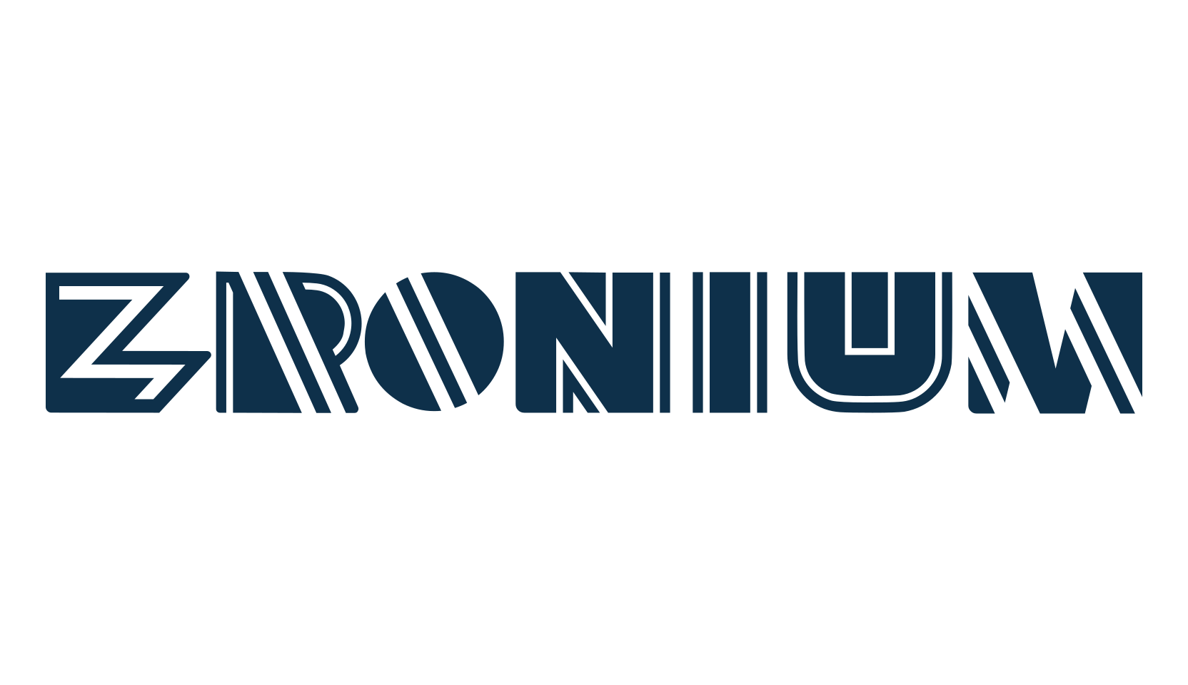 Bronium, decorative font preview