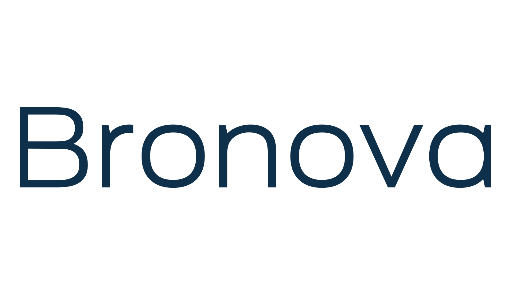 Bronova, basic sans serif font preview