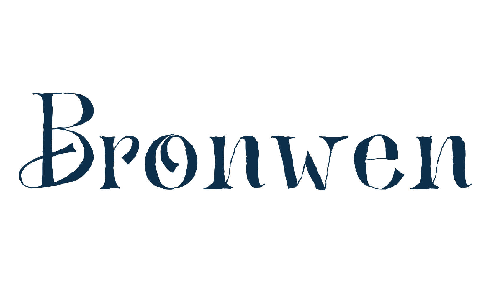 Bronwen, fancy various gothic font preview
