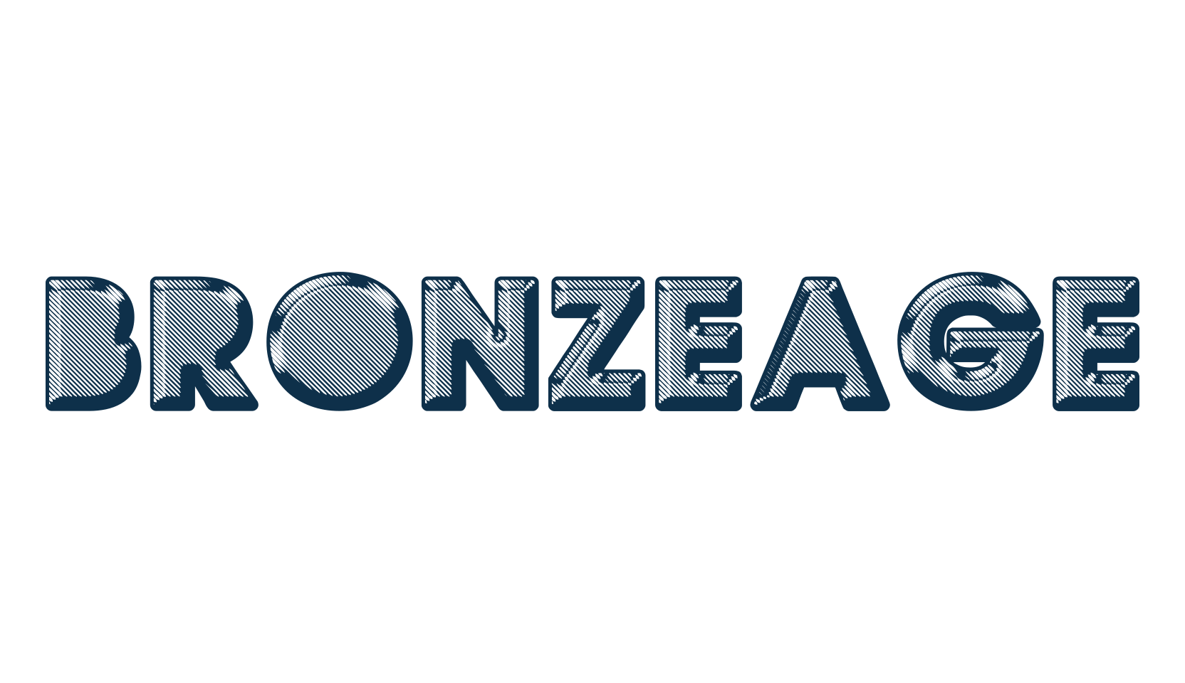 Bronzeage, fancy decorative font preview