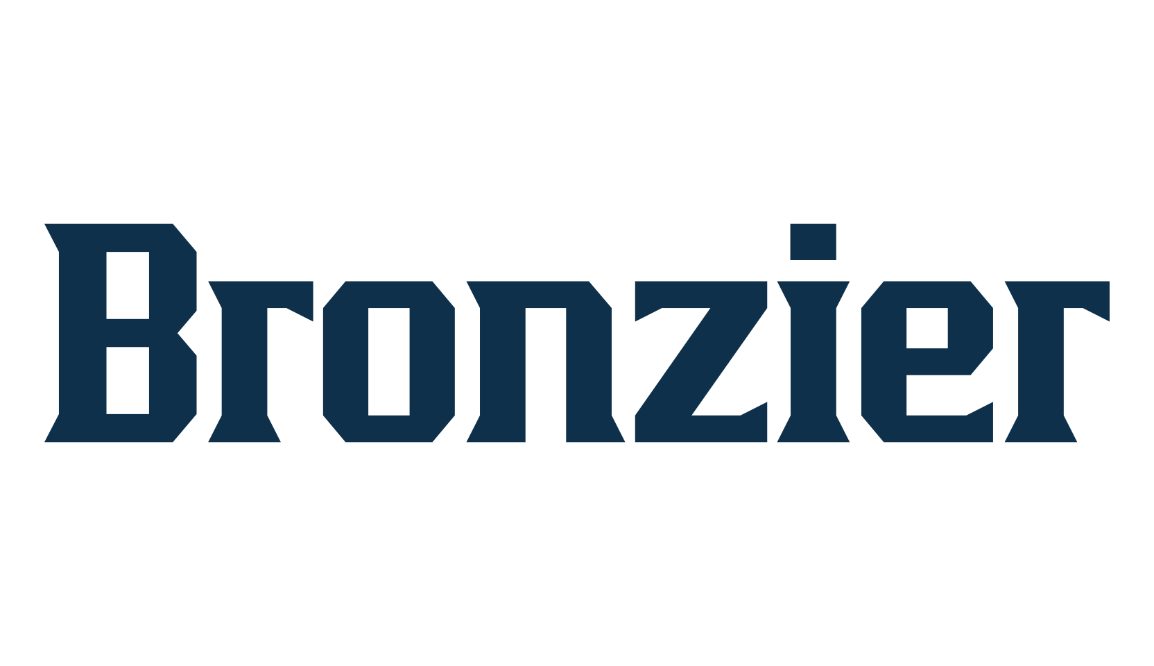 Bronzier, fancy various decorative font preview