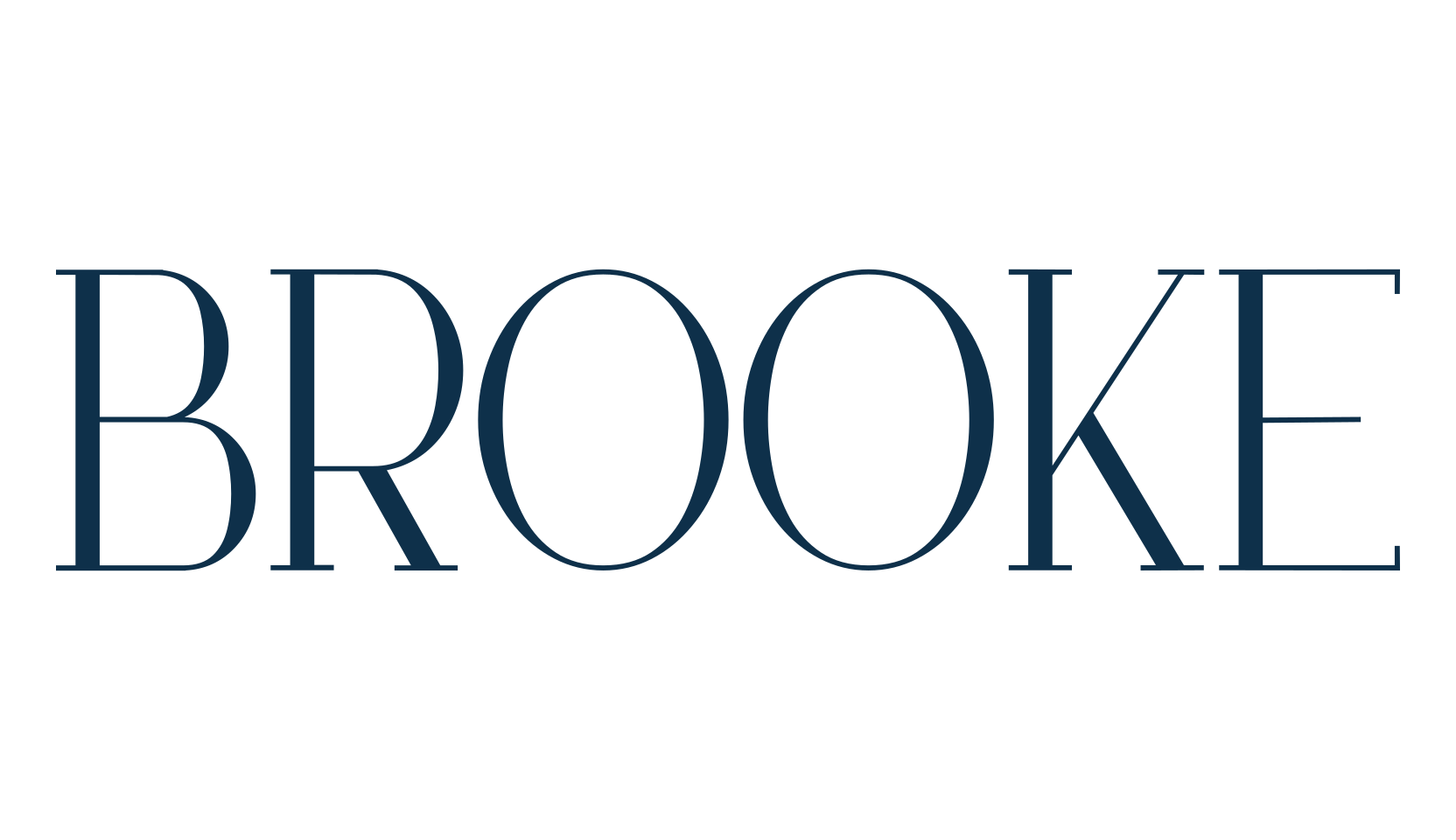 Brooke, basic serif font preview