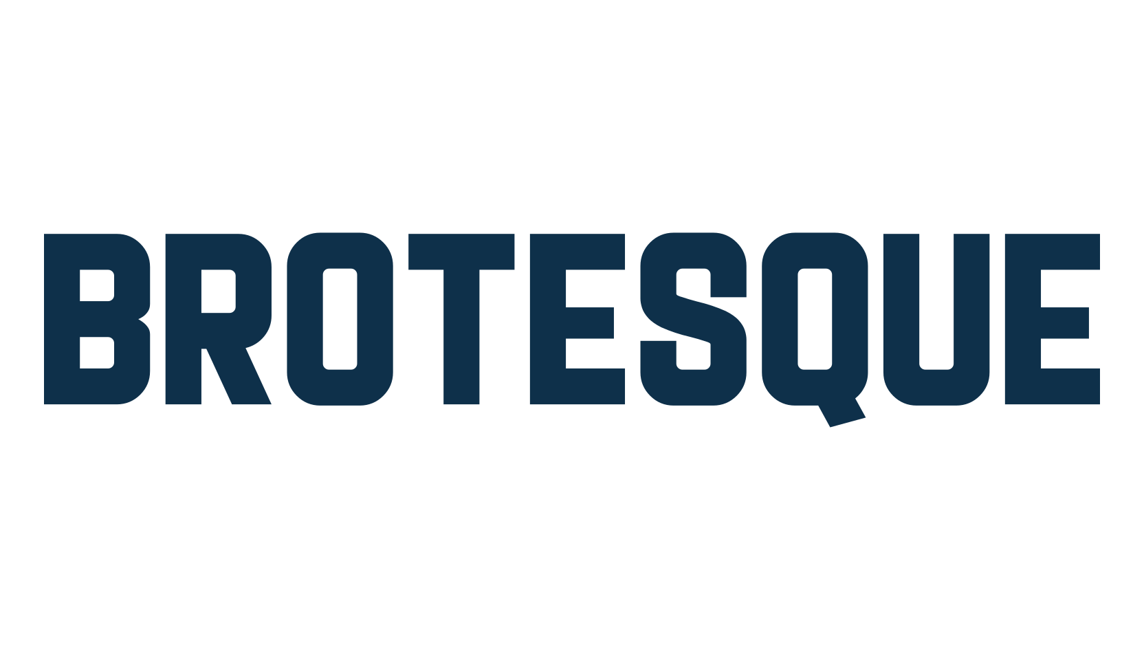Brotesque, basic sans serif font preview