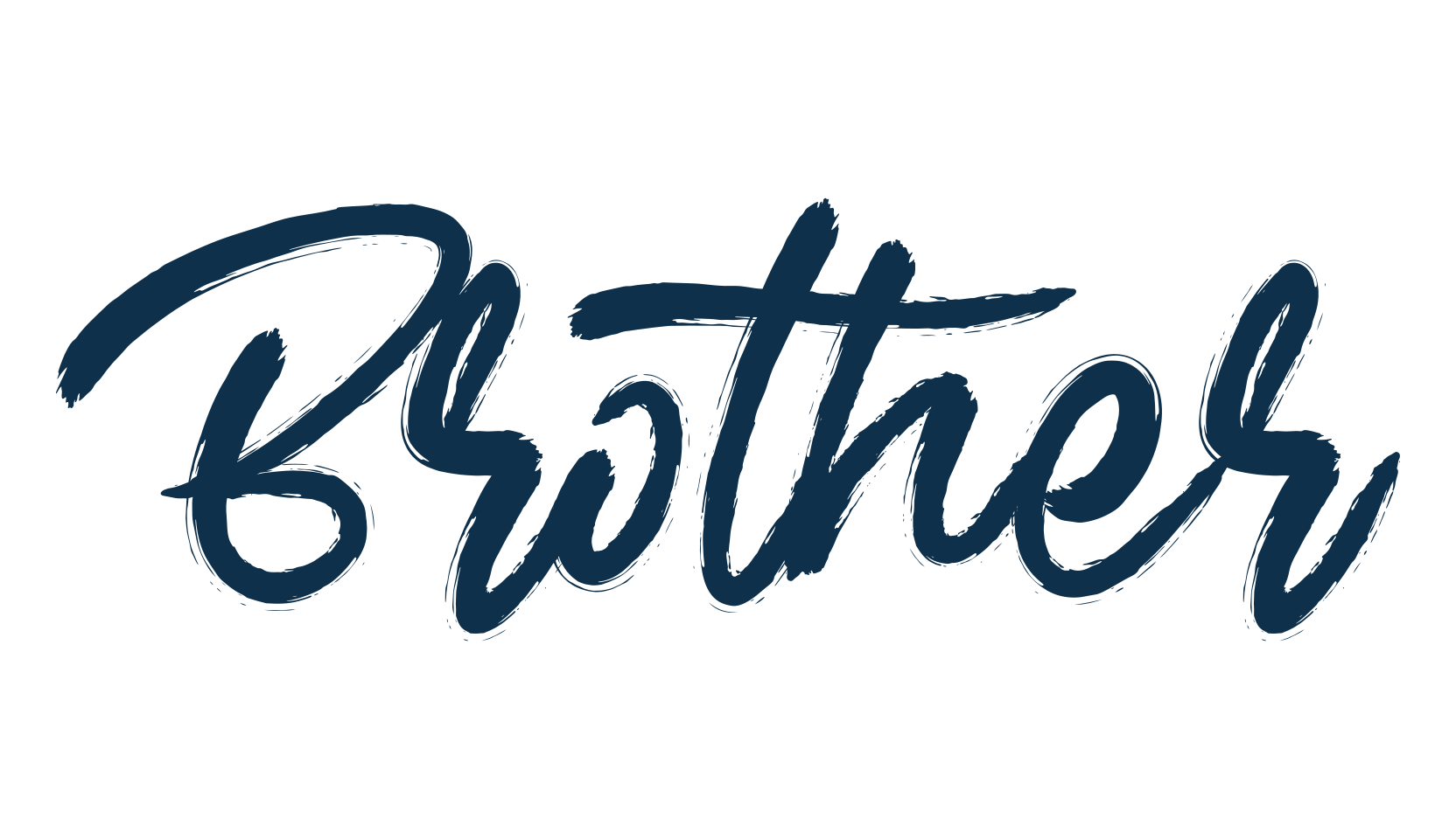 Brother (brother-2), brush font preview