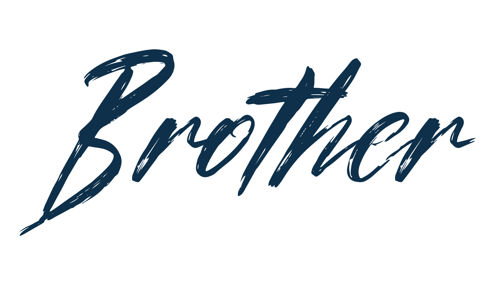 Brother (brother-4), script brush fancy decorative calligraphy font preview
