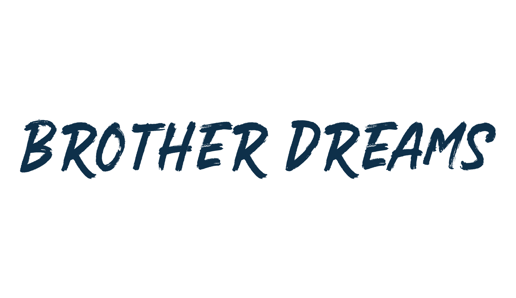 Brother Dreams, script brush fancy decorative calligraphy font preview