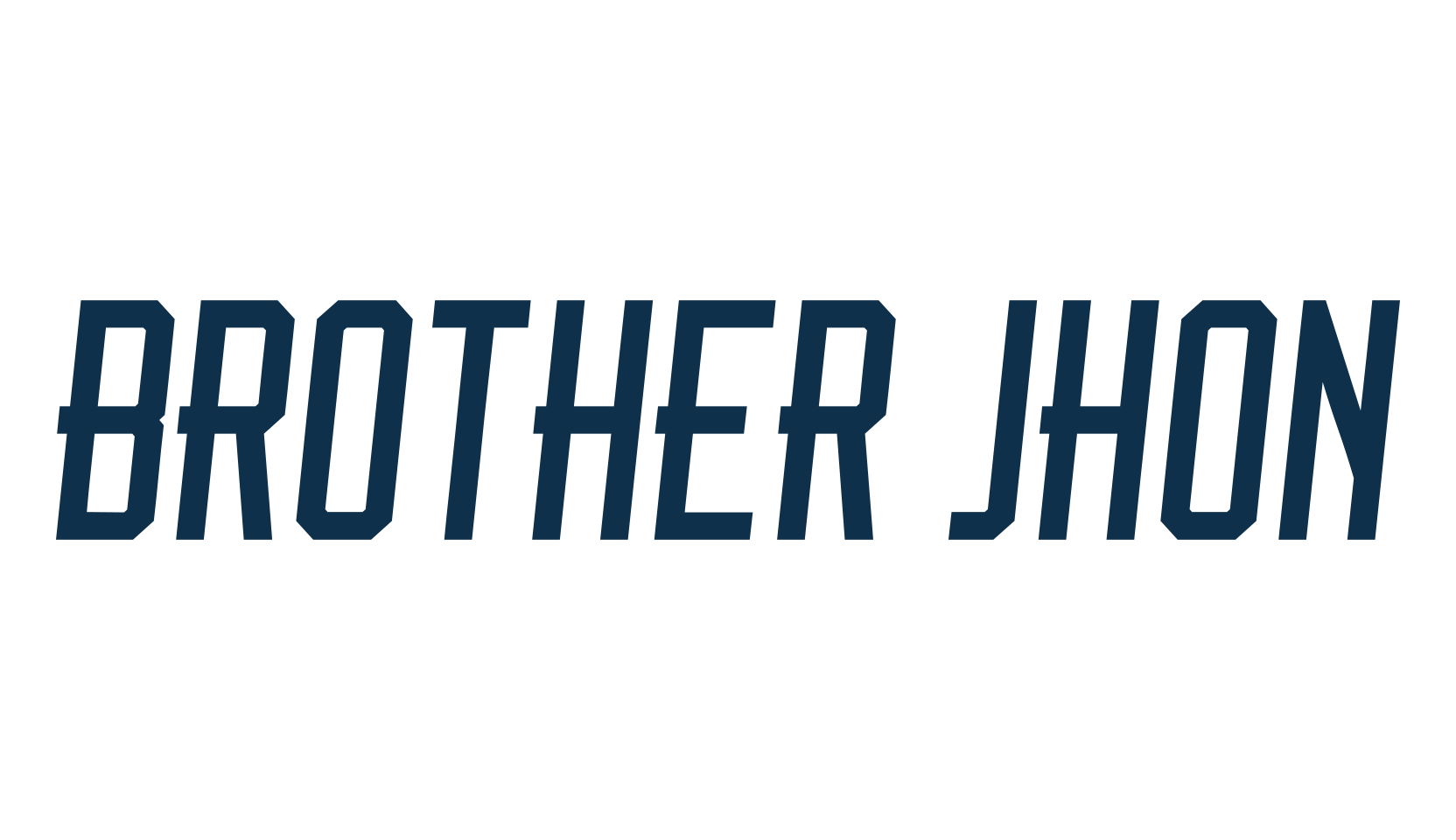 Brother Jhon, fancy various decorative font preview