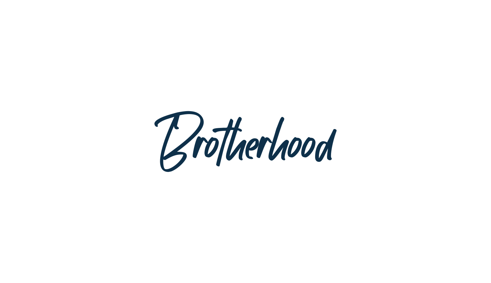 Brotherhood, script handwritten fancy decorative calligraphy font preview