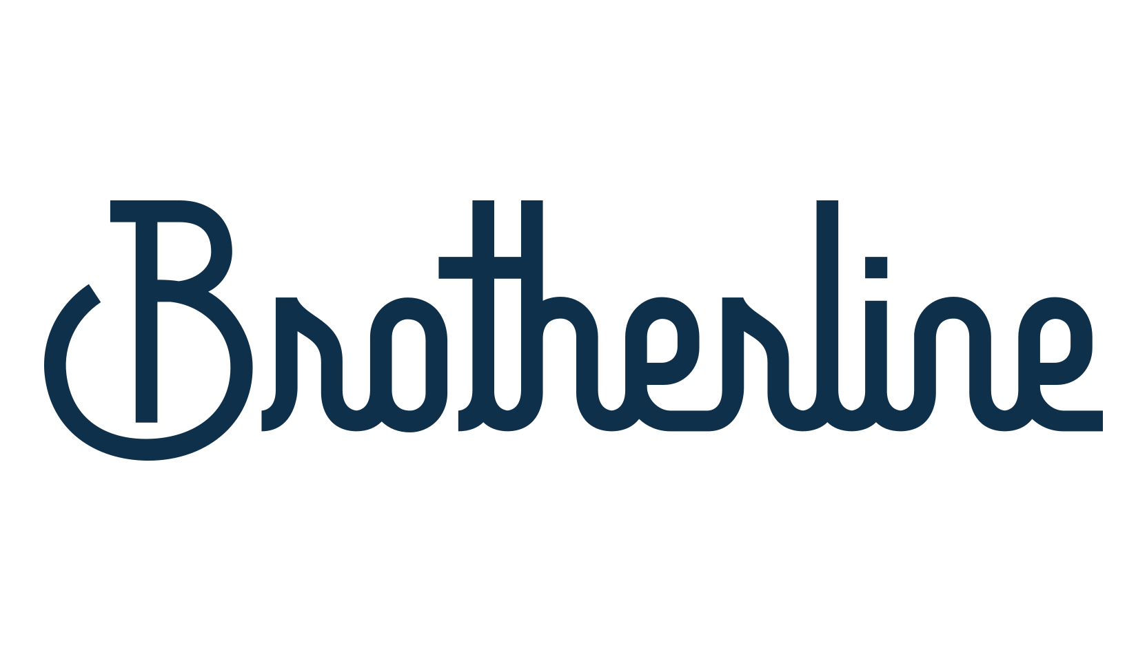 Brotherline, retro font preview
