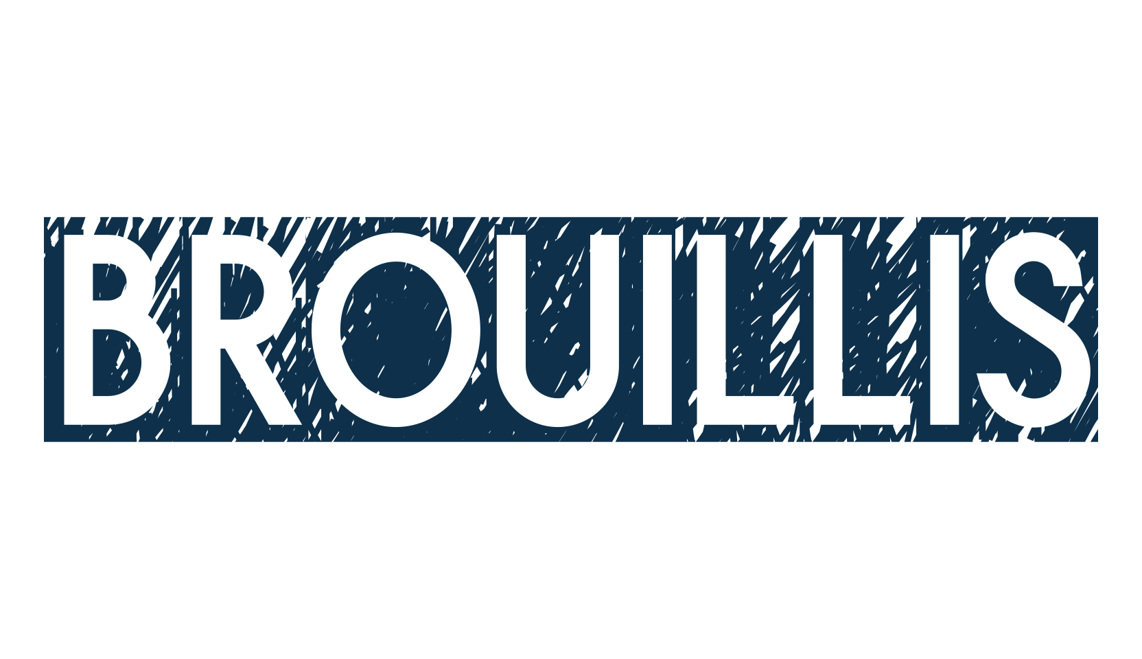 Brouillis, fancy eroded decorative font preview