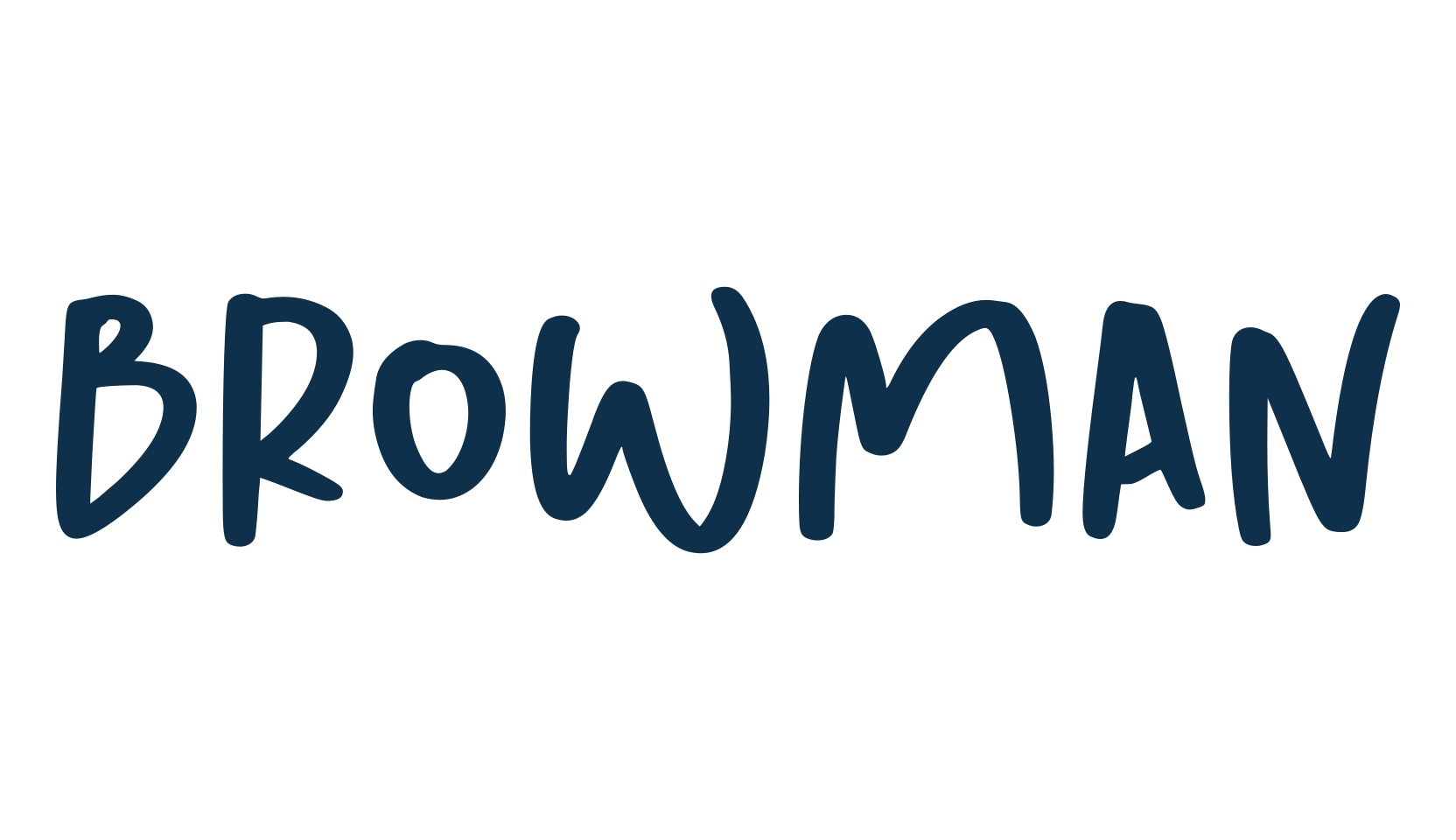 Browman, script handwritten fancy decorative calligraphy font preview