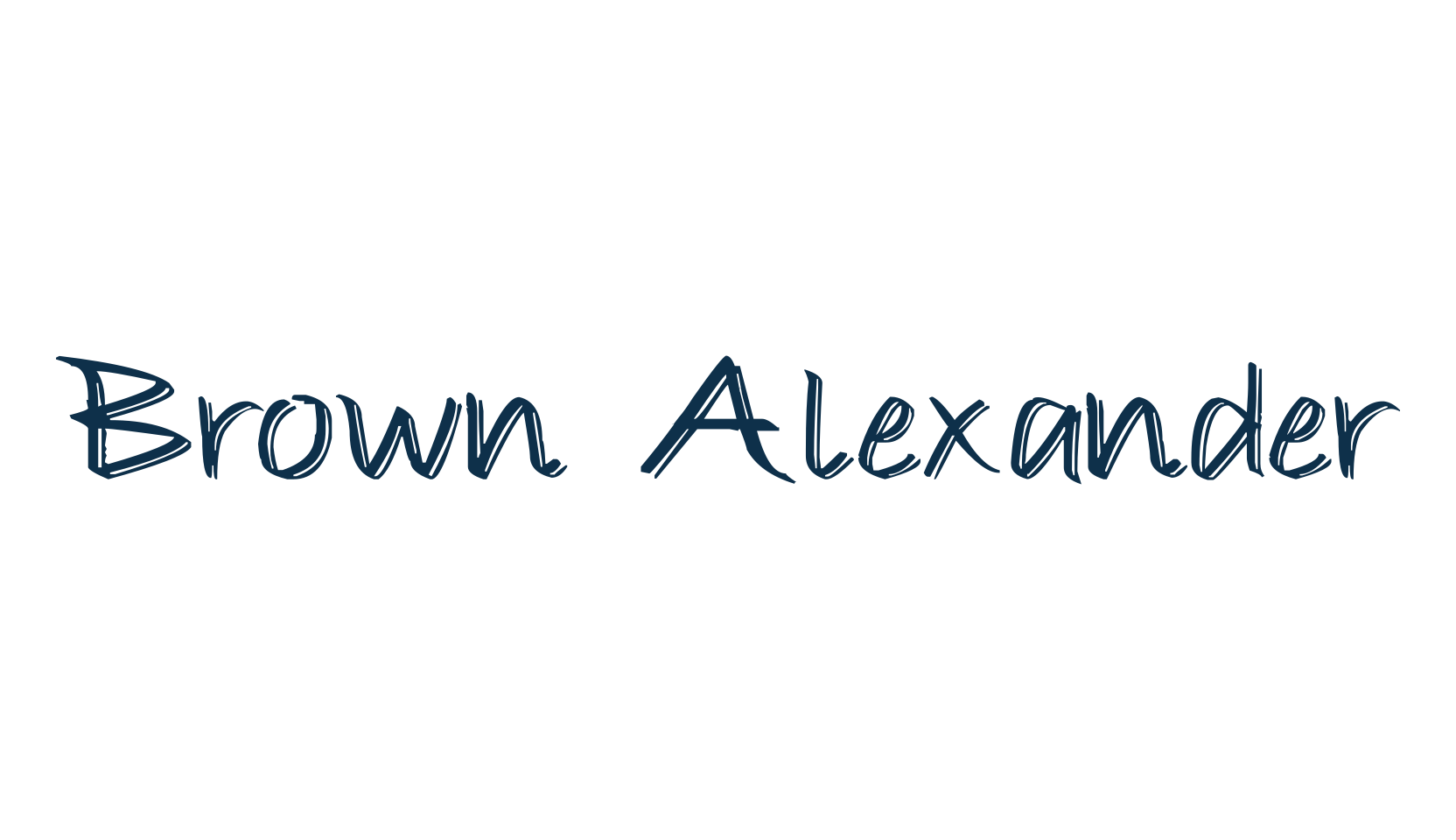 Brown Alexander, display market font preview