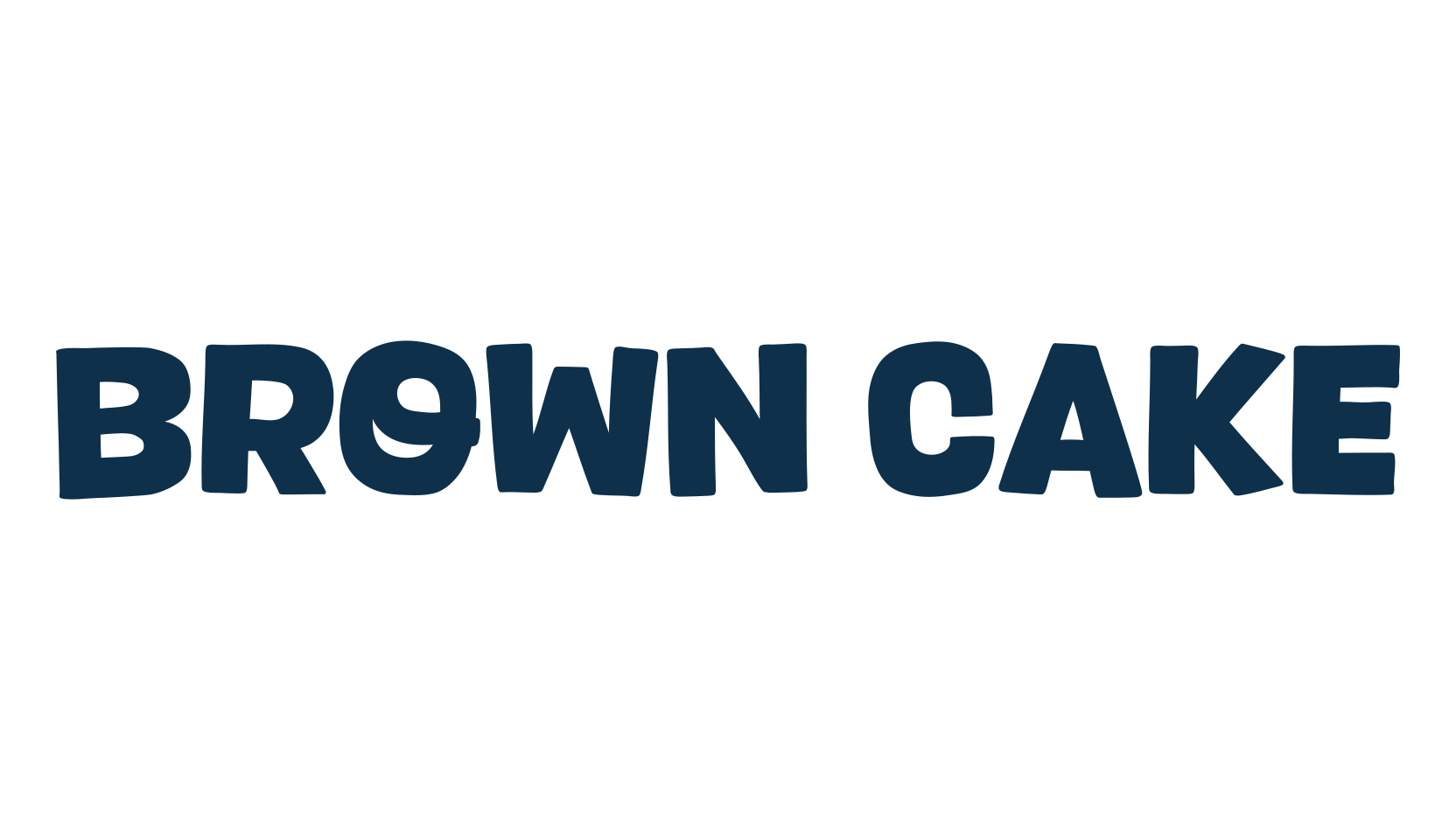 Brown Cake, cartoon font preview