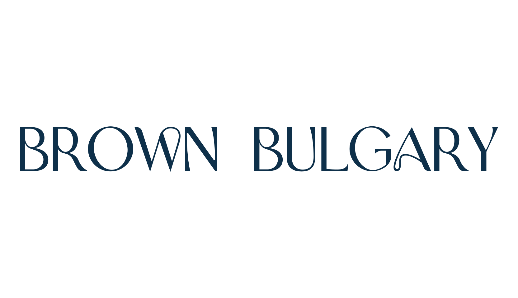 Brown Bulgary, basic serif font preview