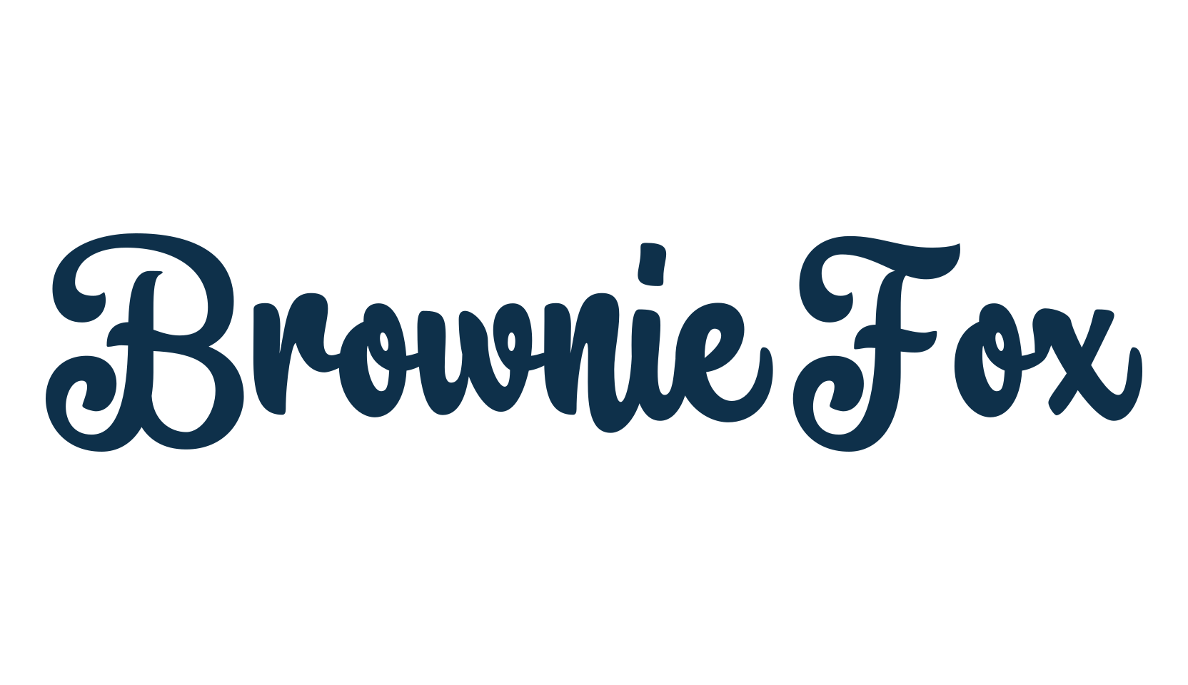 Brownie Fox, various font preview
