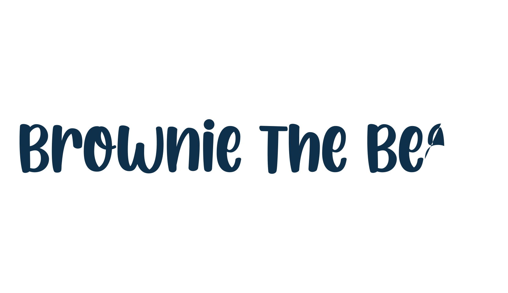 Brownie The Bear, various font preview