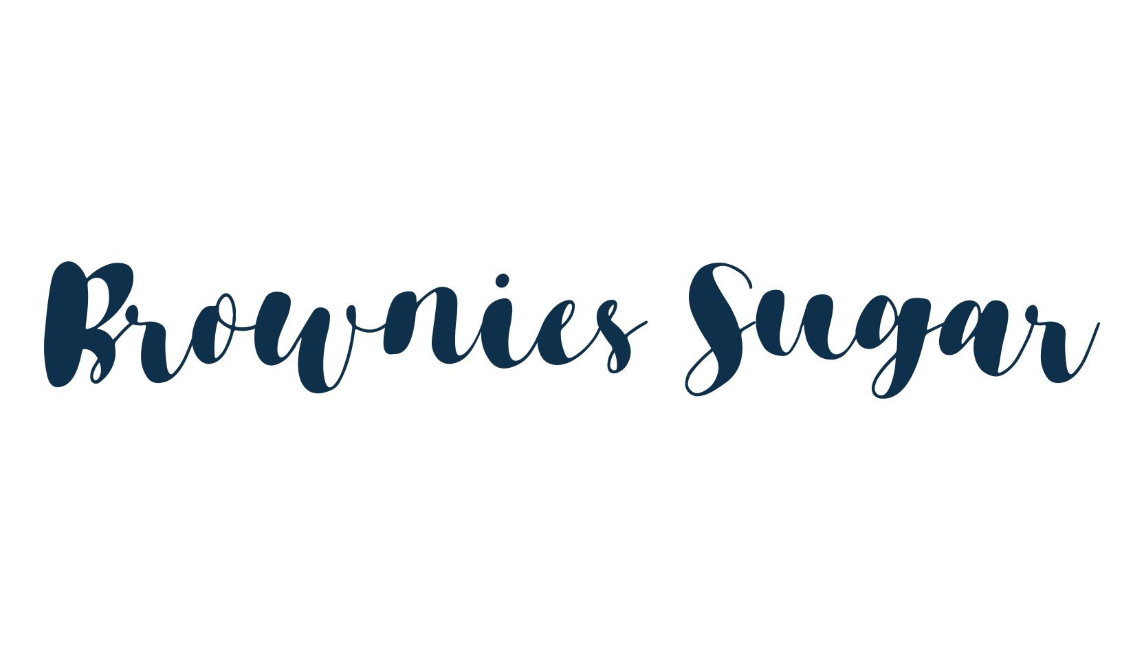 Brownies Sugar, display market font preview