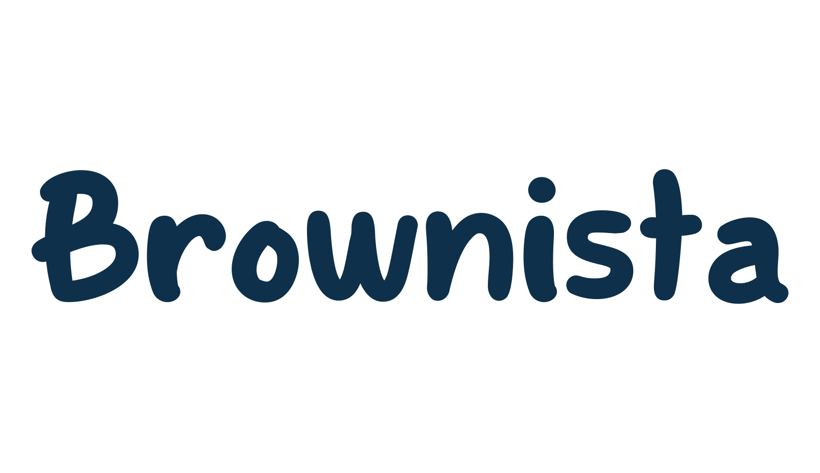 Brownista, fancy cartoon decorative font preview