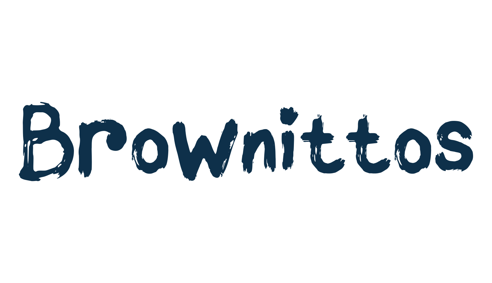 Brownittos, trash font preview