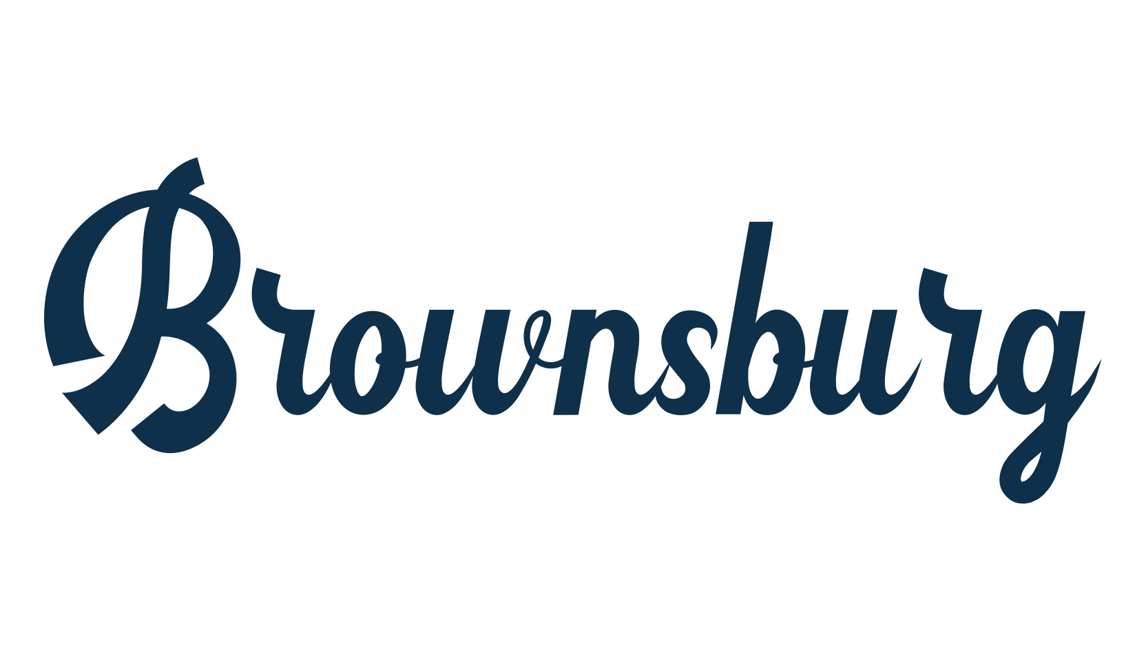 Brownsburg, old school font preview