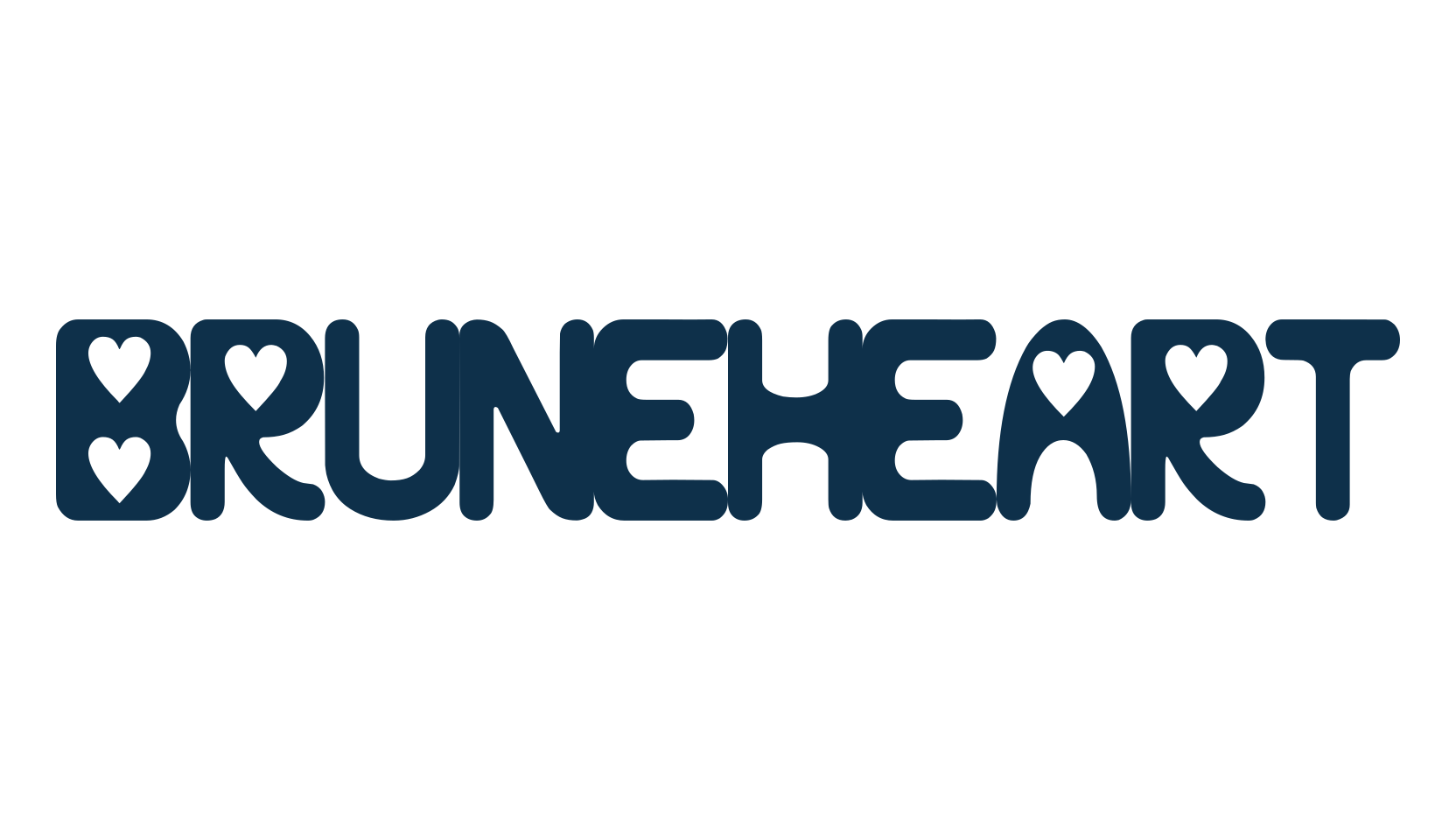Bruneheart, fancy decorative font preview