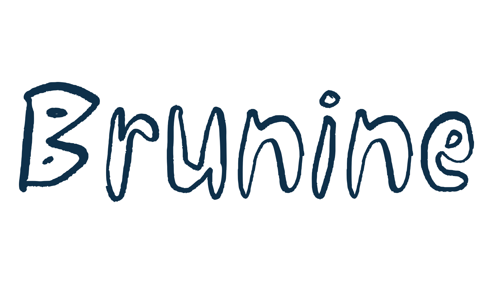Brunine, various font preview