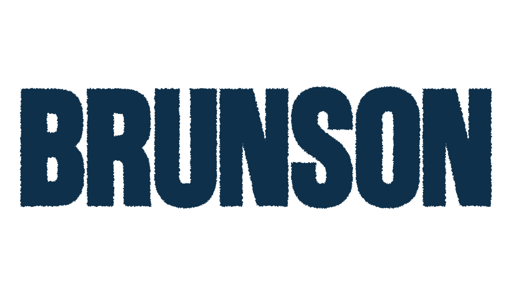 Brunson, basic sans serif font preview