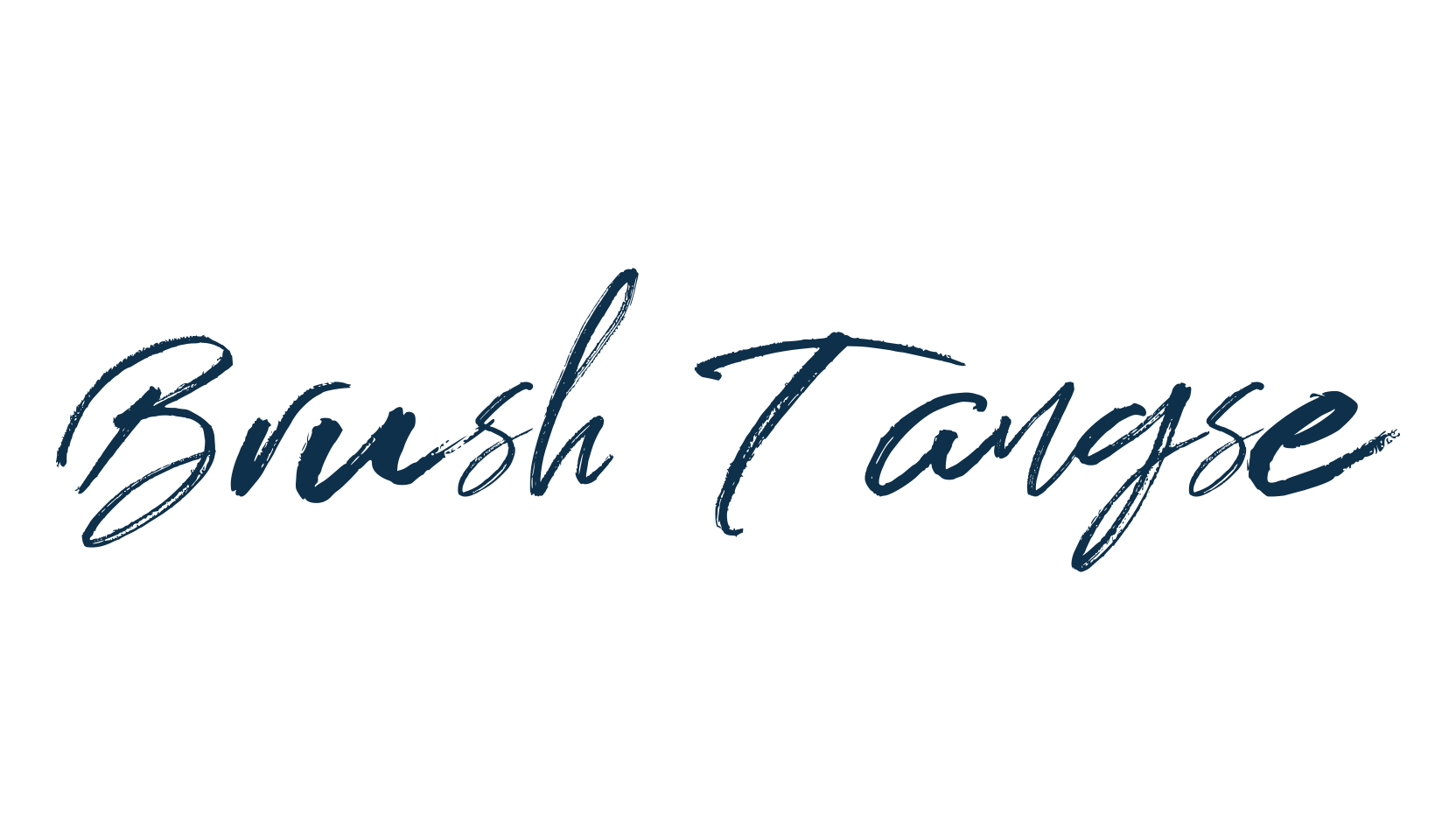 Brush Tangse, script brush fancy decorative calligraphy font preview