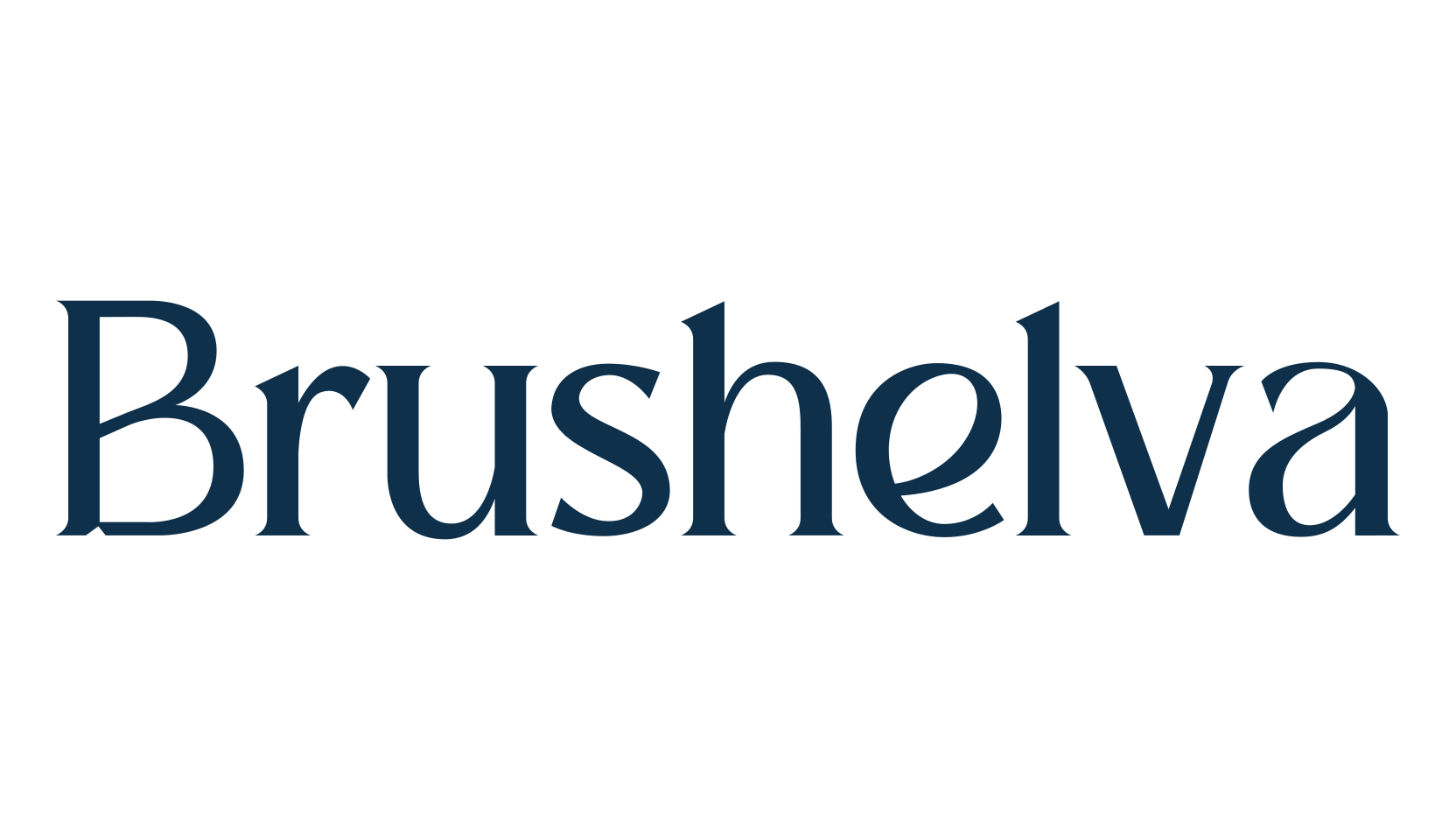 Brushelva, basic serif font preview
