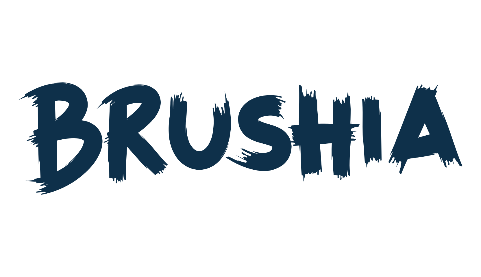 Brushia, script brush fancy decorative calligraphy font preview