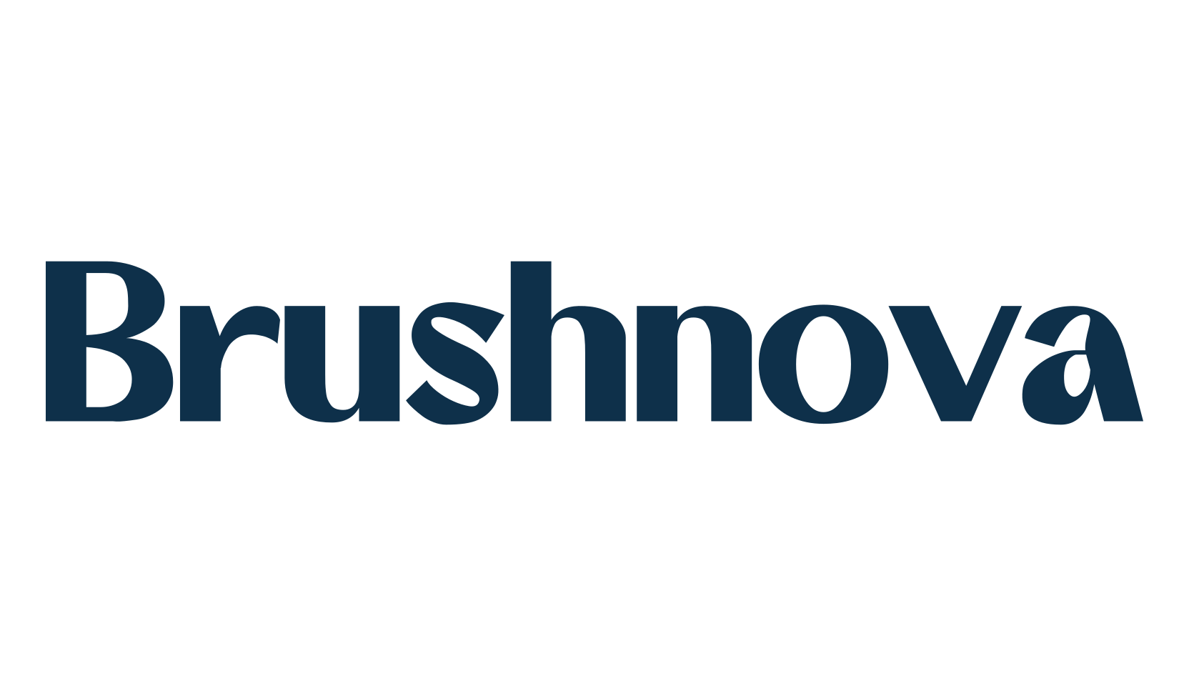 Brushnova, sans serif font preview