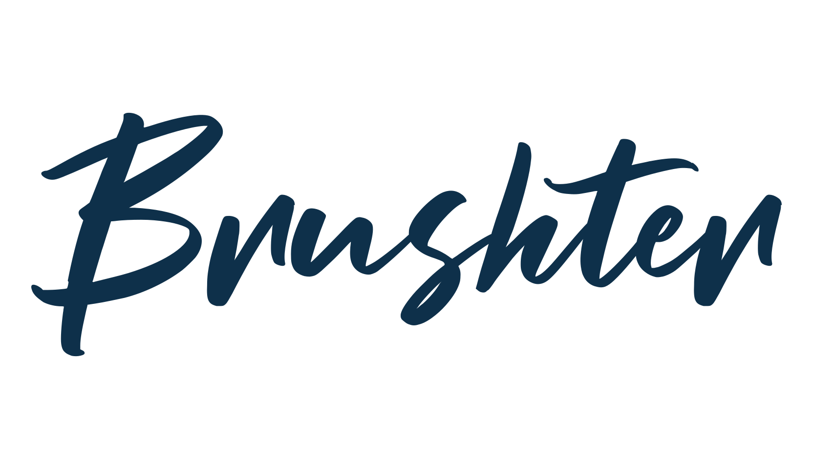 Brushter, brush font preview