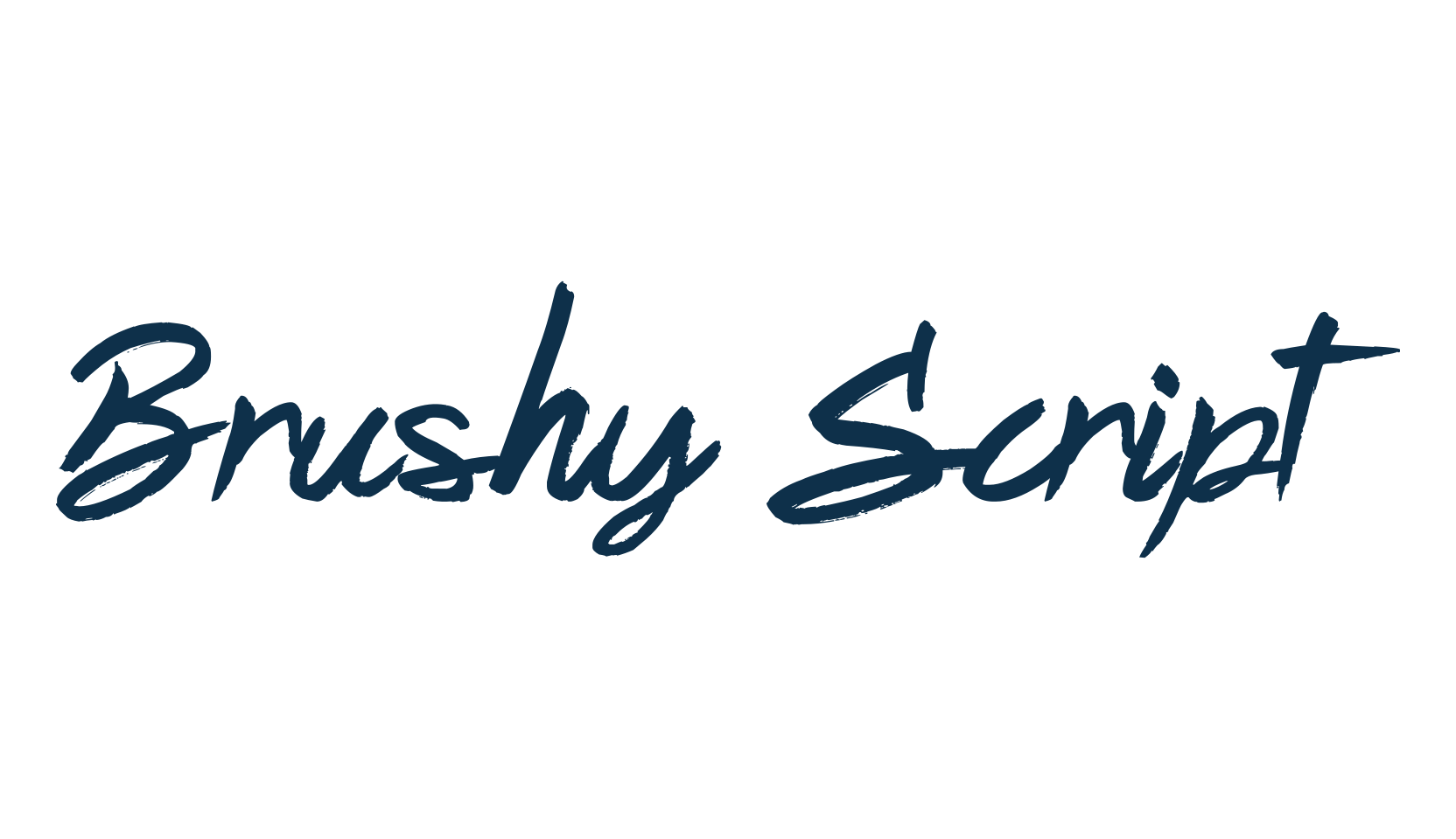 Brushy Script, script brush fancy decorative calligraphy font preview