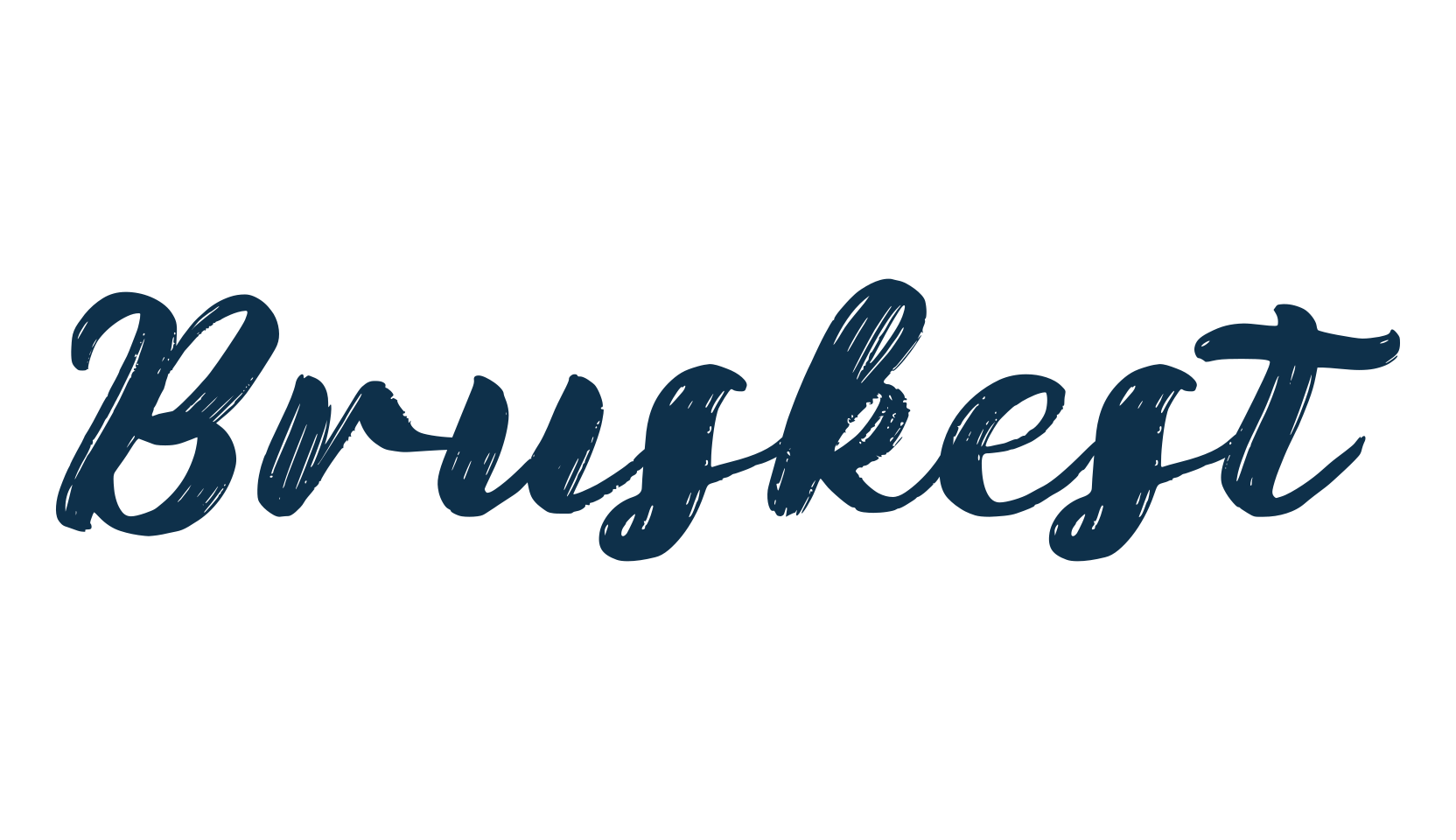 Bruskest, script brush fancy decorative calligraphy font preview