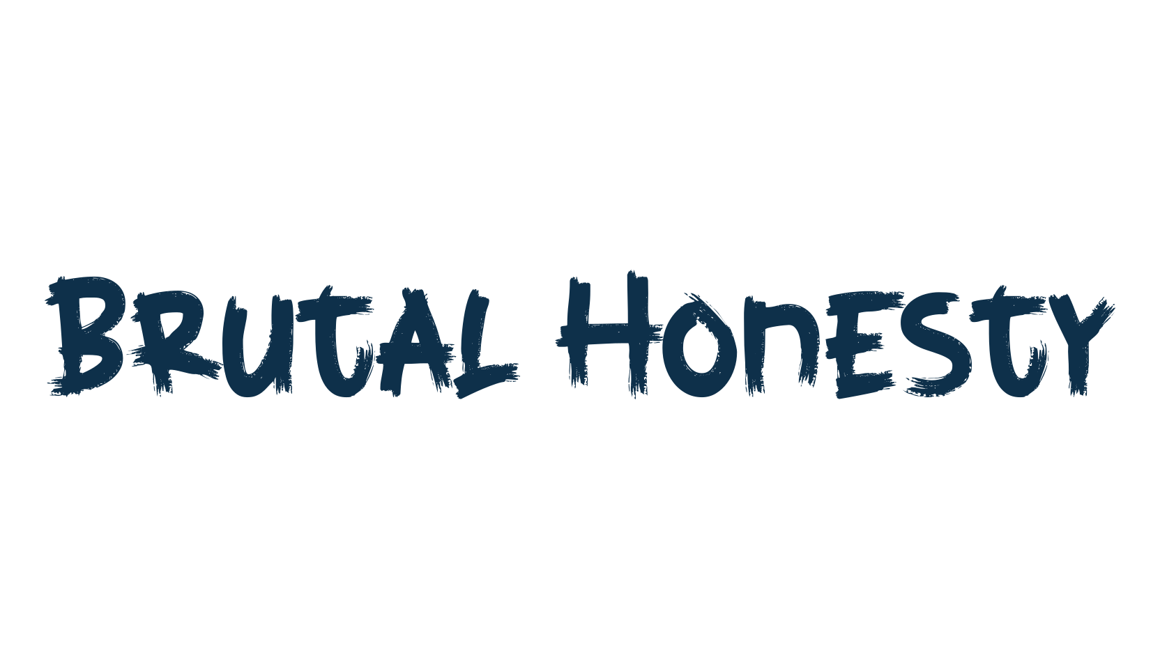 Brutal Honesty, script brush fancy decorative calligraphy font preview