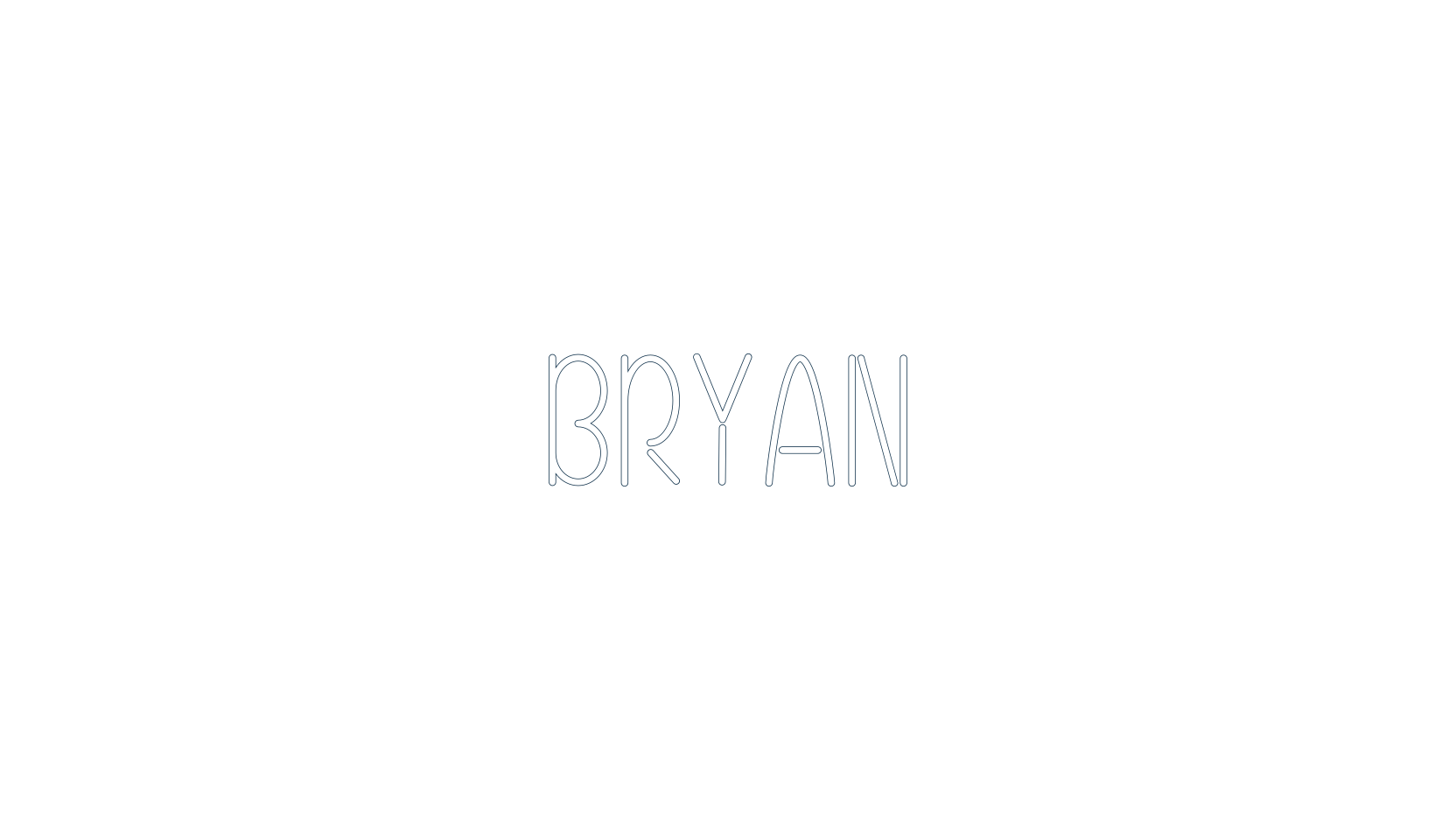 Bryan, fancy various decorative font preview