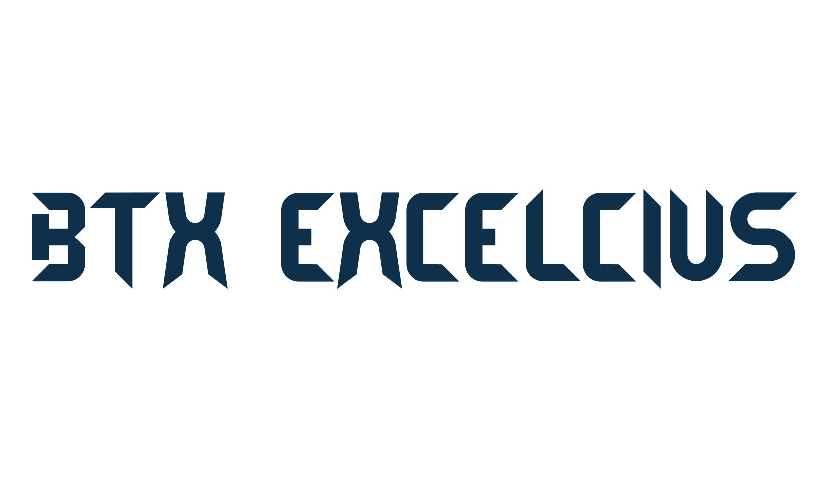 BTX Excelcius, gothic modern font preview