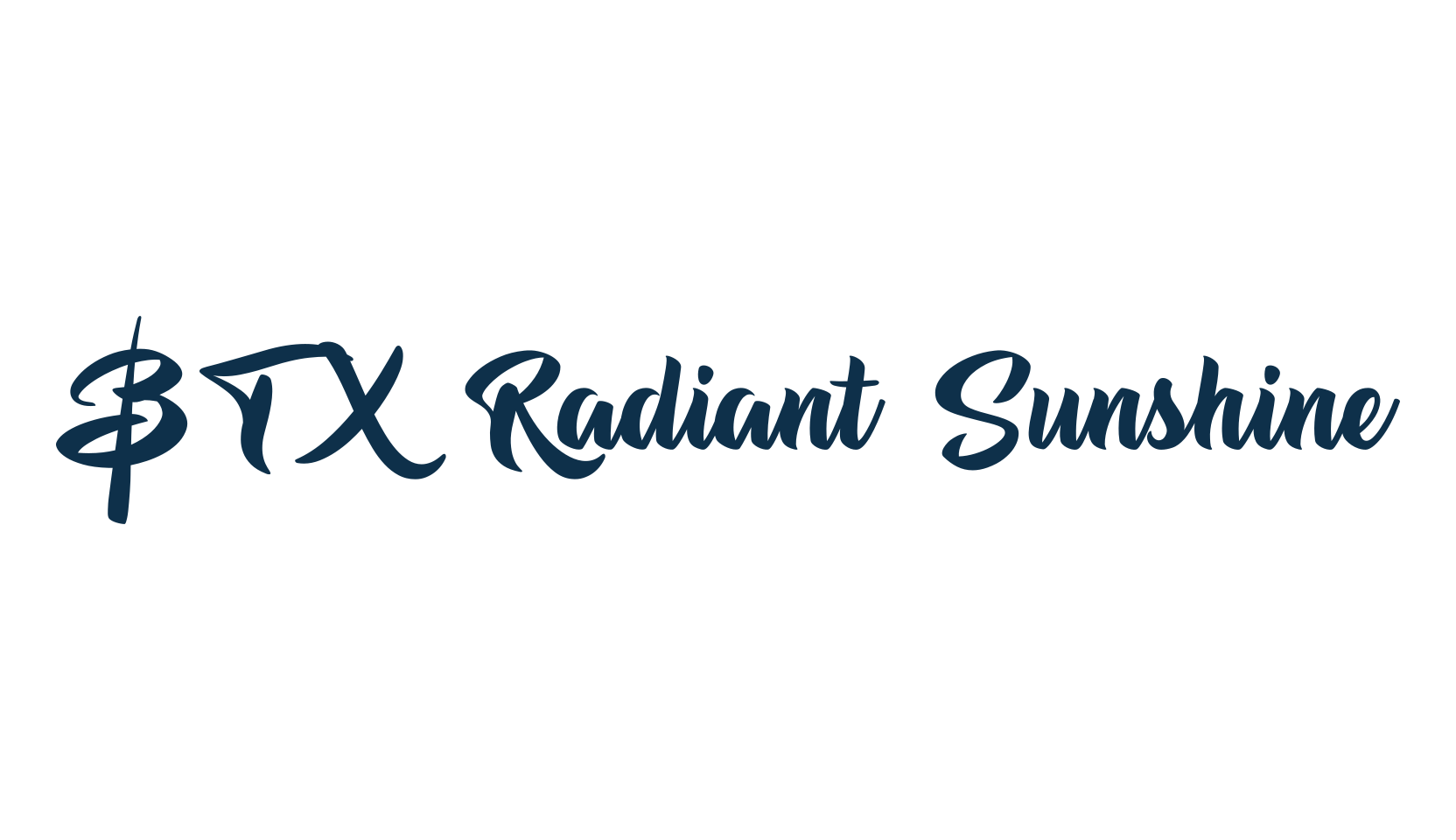 BTX Radiant Sunshine (btx-radiant-sunshine-2), display market font preview