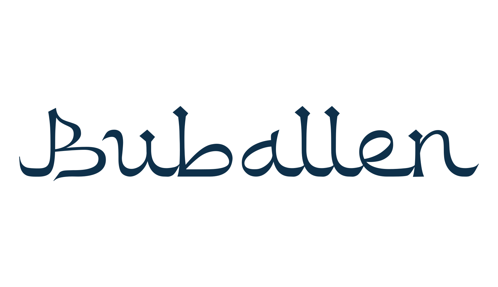 Buballen, foreign look arabic font preview