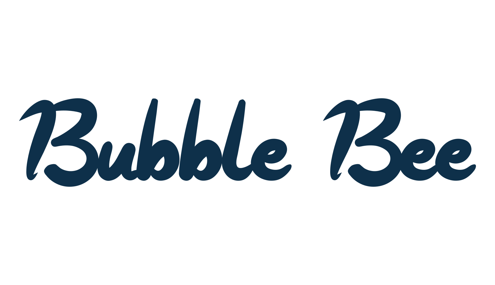 Bubble Bee, fancy decorative font preview