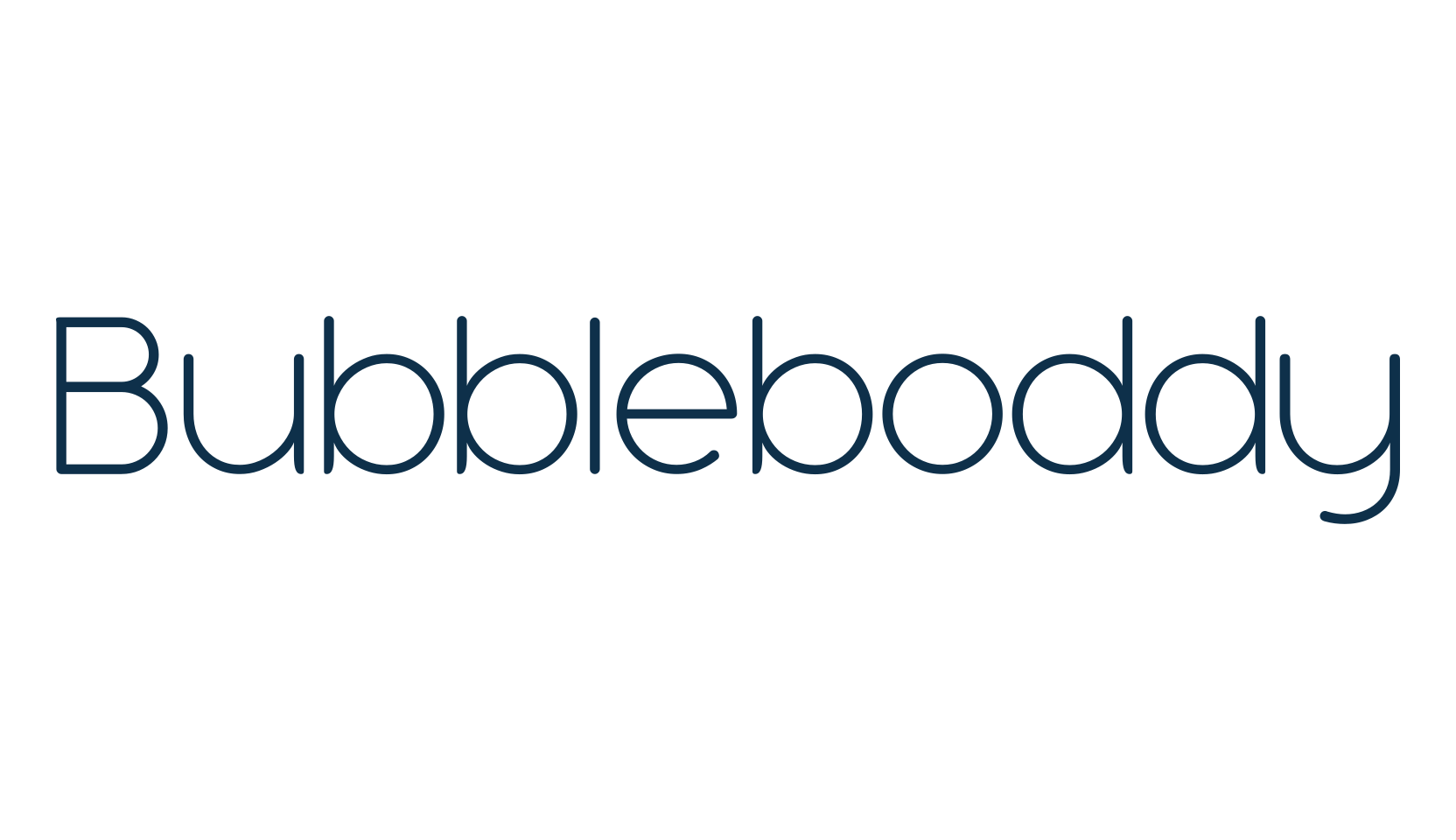 Bubbleboddy, groovy font preview