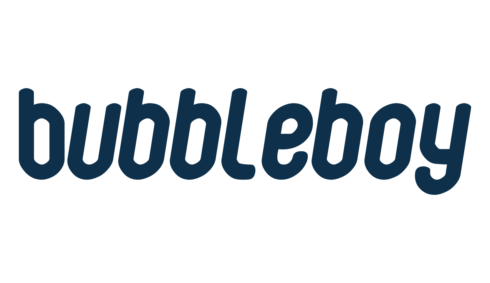Bubbleboy, groovy font preview