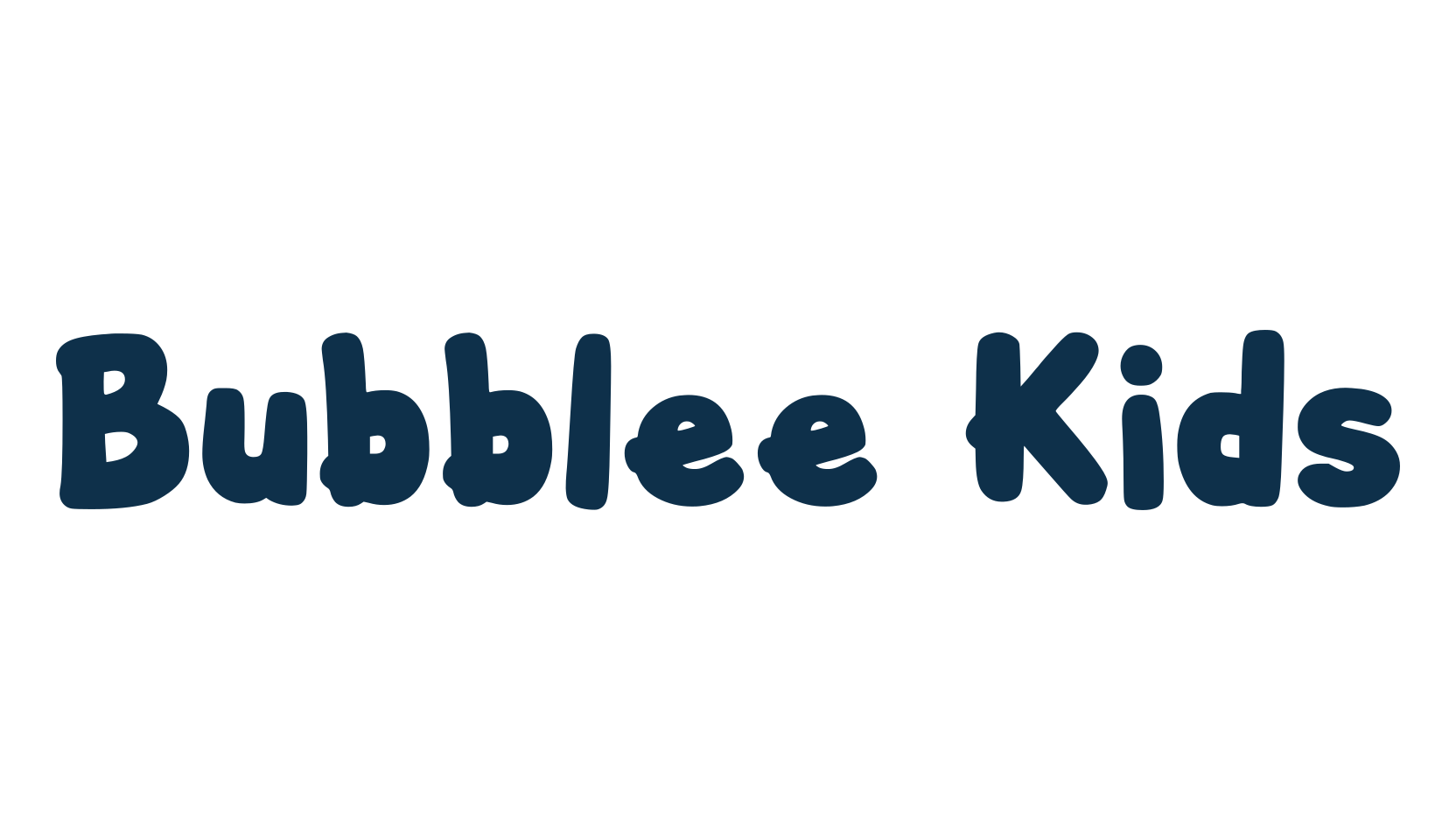 Bubblee Kids, display market font preview