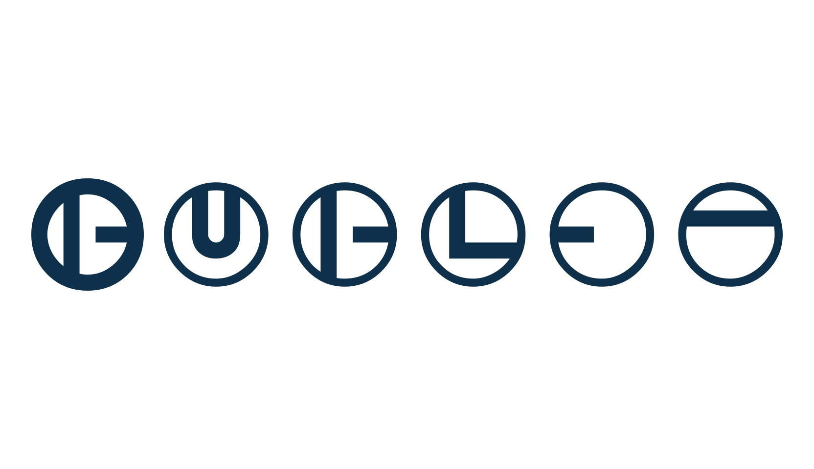Bublet, fancy various techno sci-fi font preview