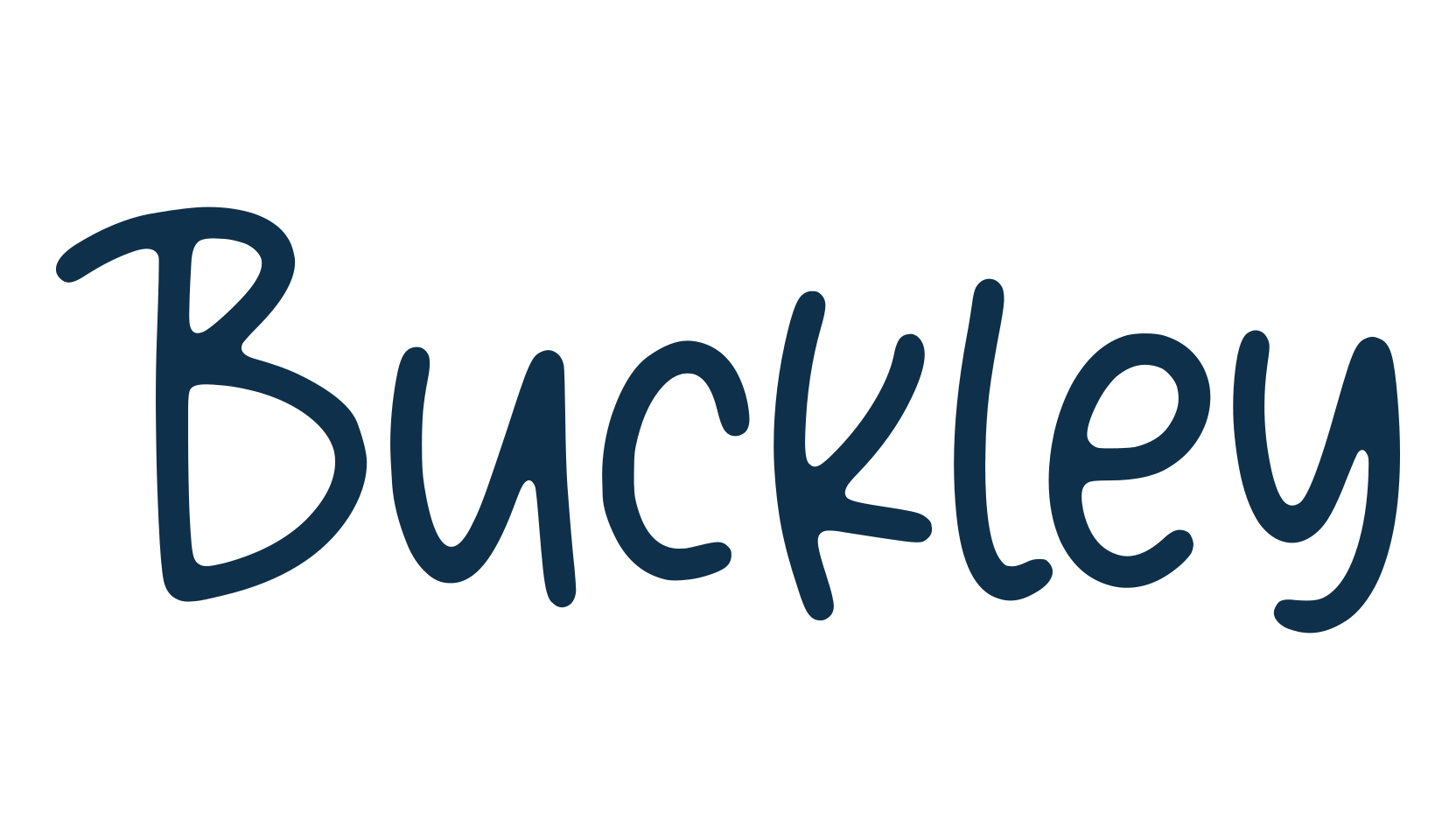 Buckley, script handwritten fancy decorative calligraphy font preview