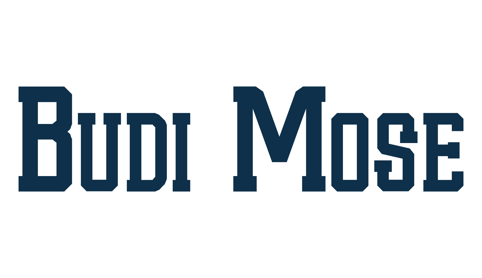 Budi Mose, fancy old school decorative font preview