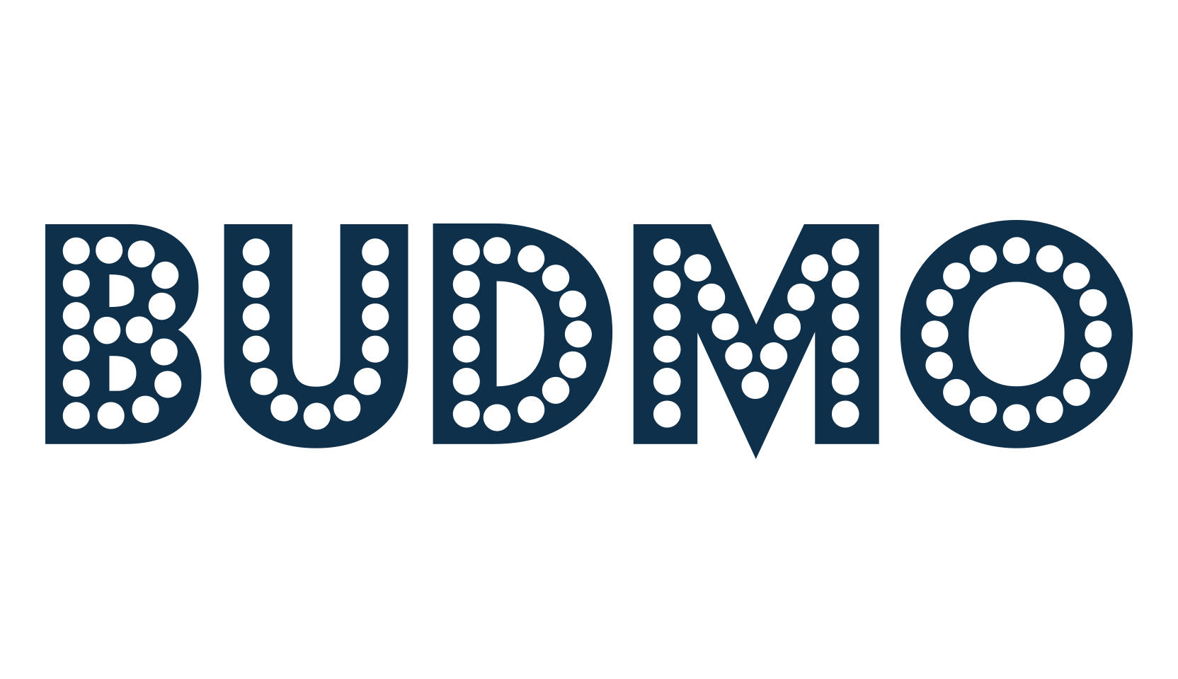 Budmo, retro font preview
