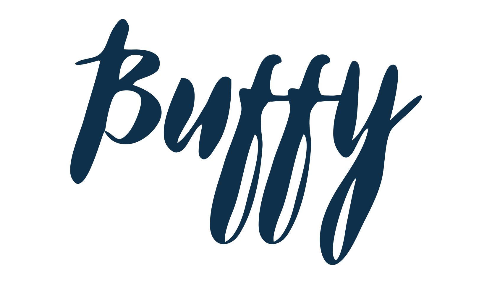 Buffy (buffy), script brush fancy decorative calligraphy font preview