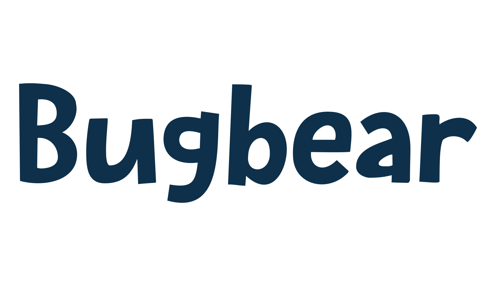 Bugbear, fancy cartoon decorative font preview