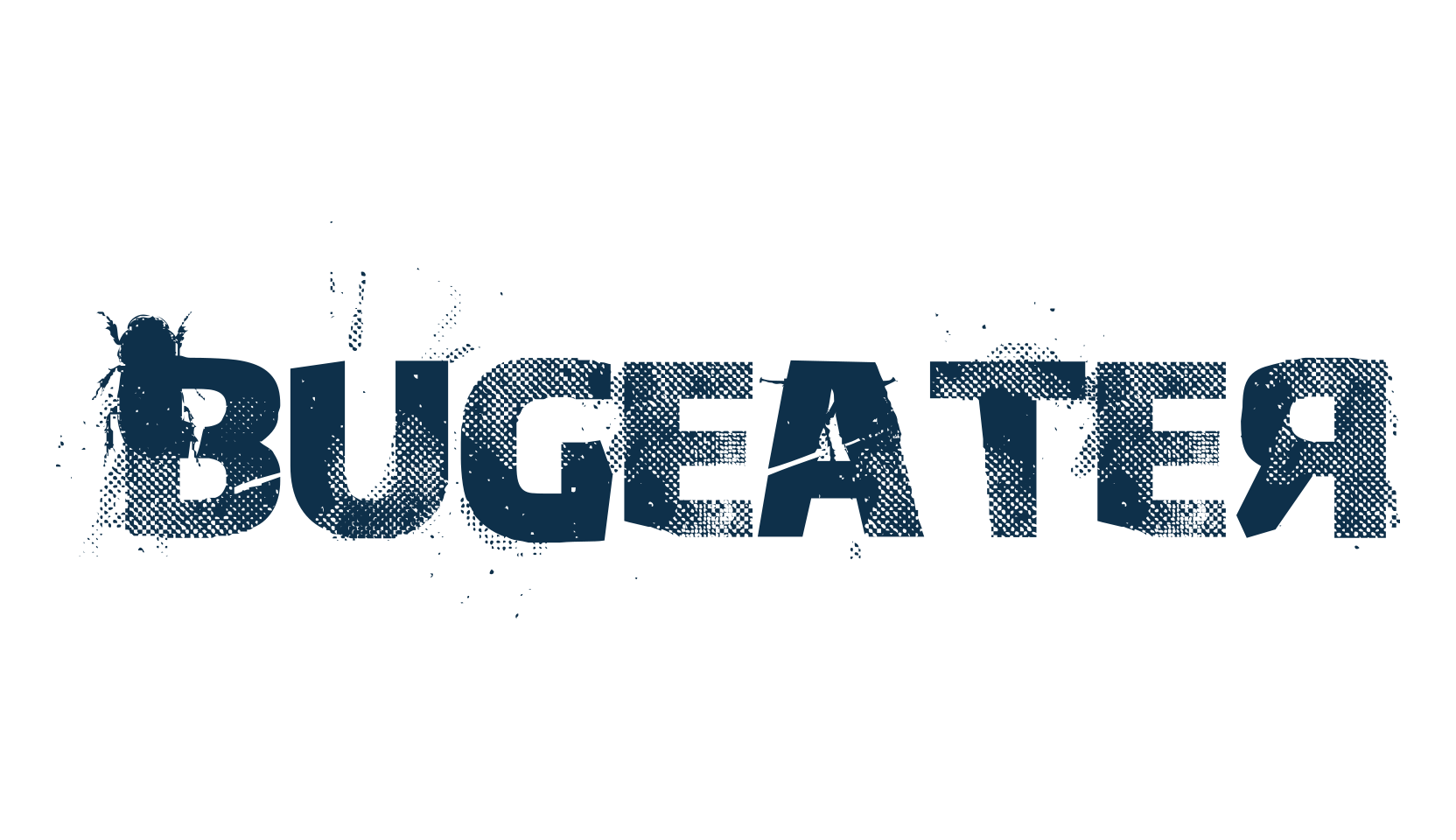 Bugeater, fancy destroy decorative font preview